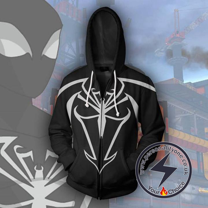 Spiderman Hoodie - Unlimited Symbiote Spider-Man Zip Up Hoodie